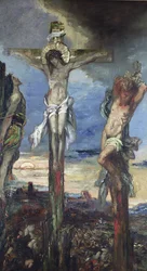 Cristo entre los dos ladrones, c.1870